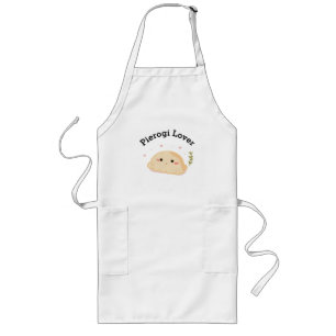 Dumpling Lover Pierogi Lover Long Apron