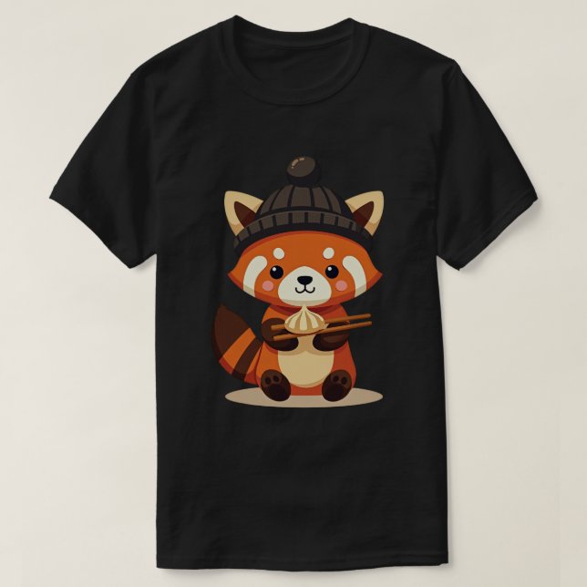 Dumpling Panda T-Shirt (Design Front)