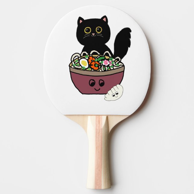 Dumpling Time Ping Pong Paddle (Front)