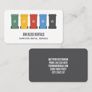 Dumpster Business Card