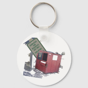 Dumpster Key Ring