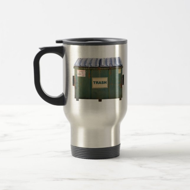 Dumpster Travel Mug (Left)