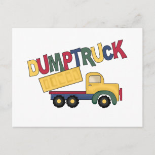 Dumptruck Tshirts and Gifts Postcard