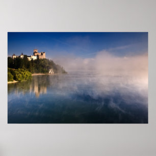 Dunajec Castle (Zamek Niedzica) Pieniny, Poland Poster