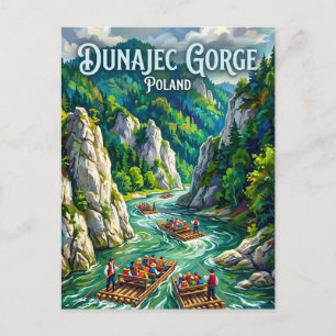 Dunajec River Gorge Poland Postcard