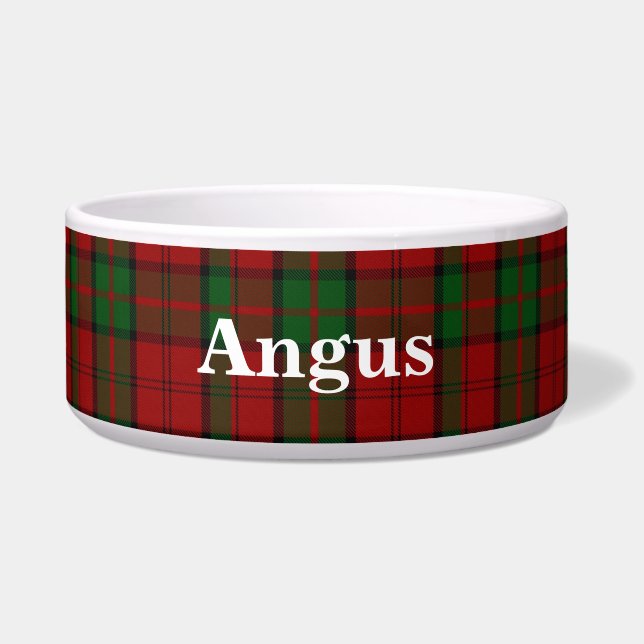 Dunbar Clan Custom Tartan Bowl (Front)