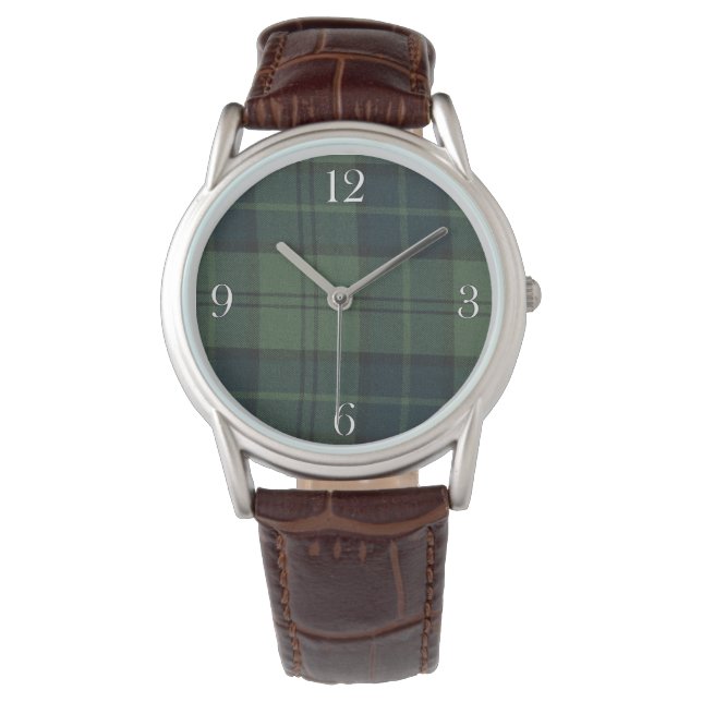 Dunbar Clan Scottish Highlands Tartan Watch (Front)