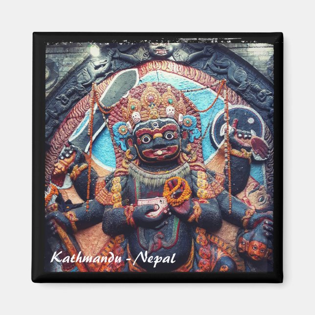 Dunbar Square, Kathmandu, Nepal - Heruka Magnet (Front)