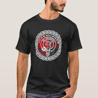 Dunbar surname Scottish clan tartan crest badge t  T-Shirt