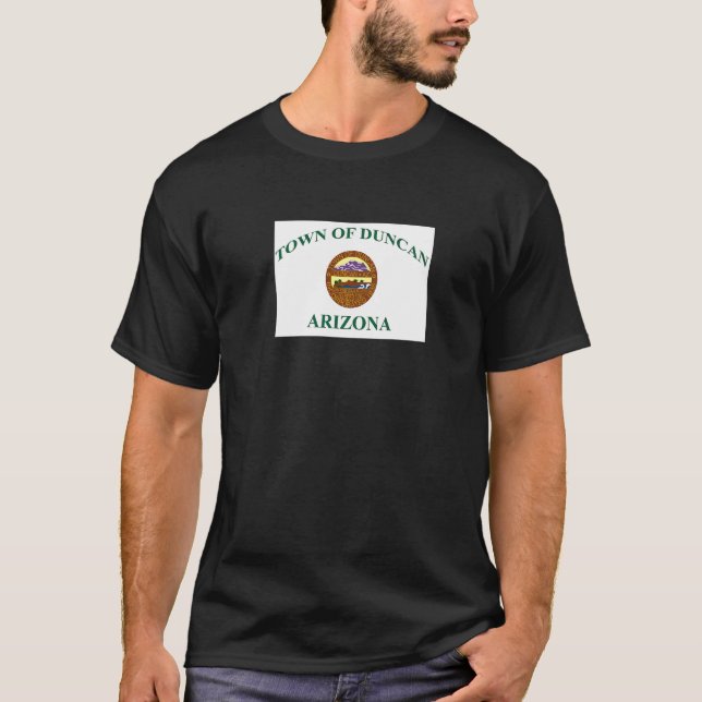 Duncan Arizona Flag   T-Shirt (Front)
