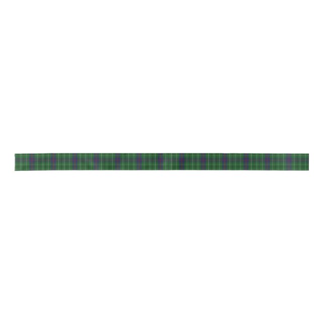 Duncan Clan Tartan Plaid Ribbon Satin Ribbon (Front)