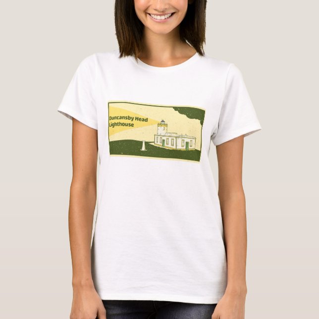 Duncansby Head Lighthouse T-Shirt (Front)