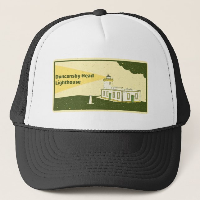 Duncansby Head Lighthouse Trucker Hat (Front)