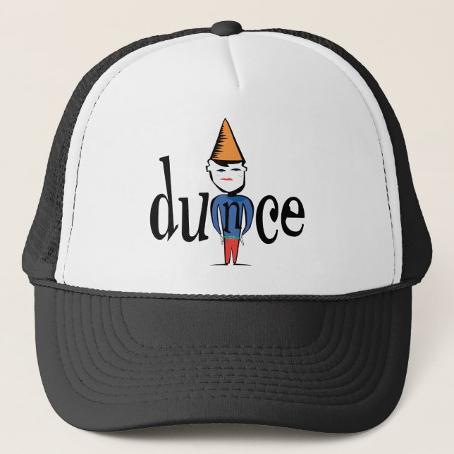 Dunce Trucker Hat (Front)