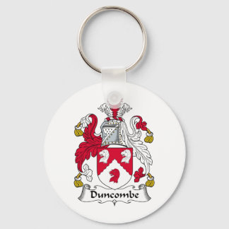 Duncombe Family Crest Key Ring