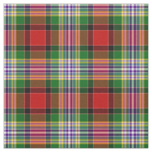 Dundee District Tartan Fabric