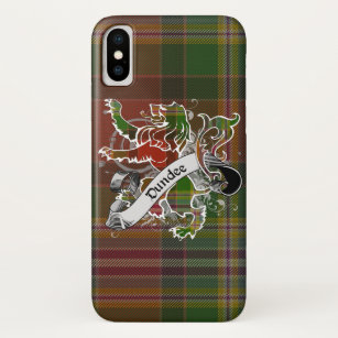 Dundee Tartan Lion Case-Mate iPhone Case