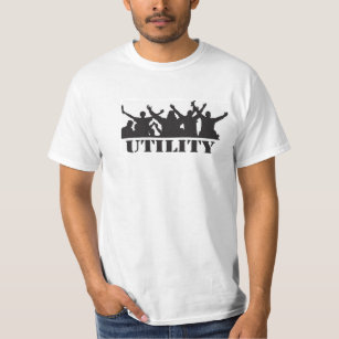 Dundee Utility Casual t-shirt,80's hooligan theme. T-Shirt