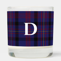 Dundonald Plaid Monogrammed