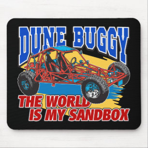 Dune Buggy Sandbox Mouse Pad