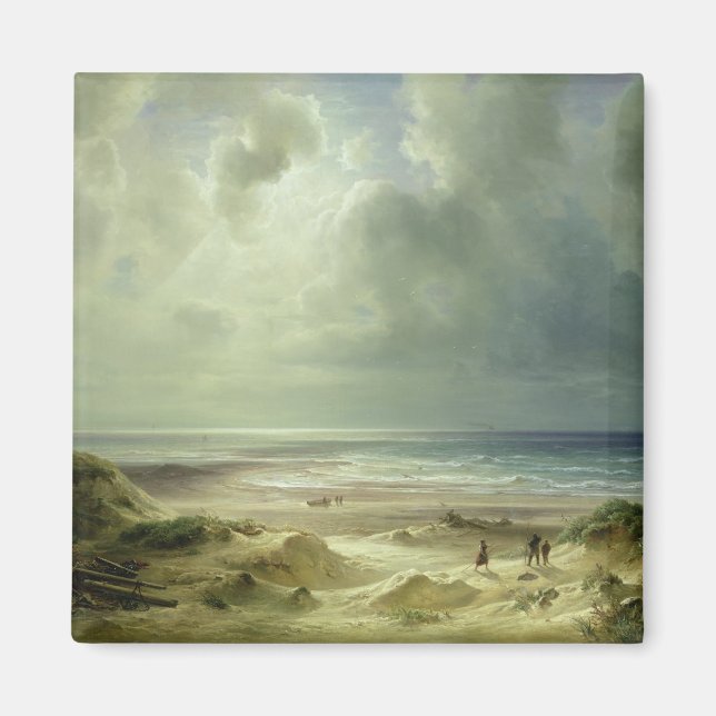 Dune by Hegoland, Tranquil Sea Magnet (Front)