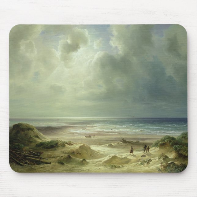 Dune by Hegoland, Tranquil Sea Mouse Pad (Front)