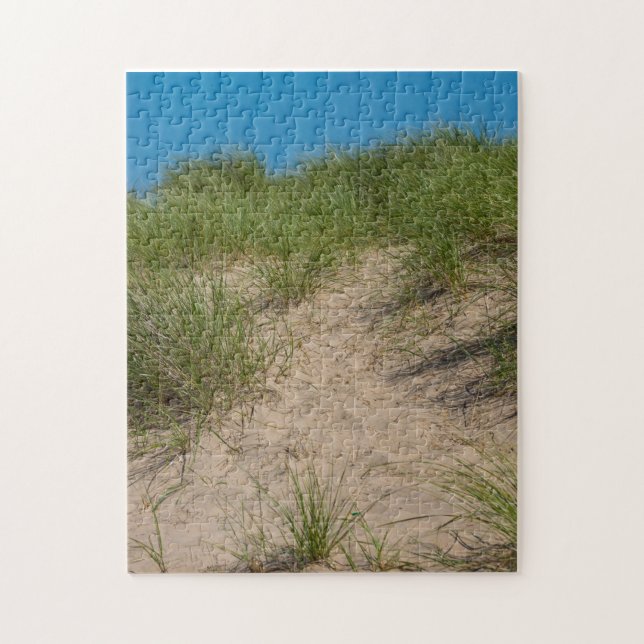 Dune Of Sea Oats Jigsaw Puzzle (Vertical)