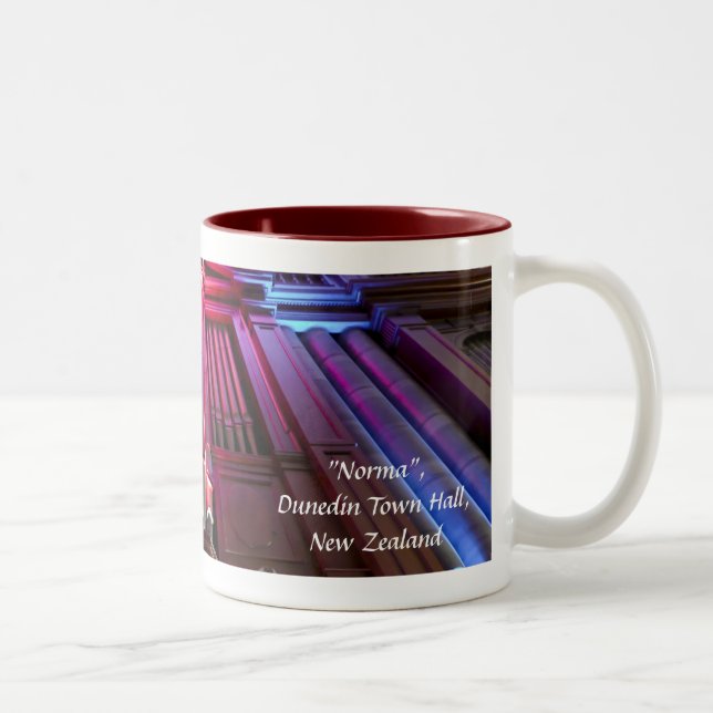 Dunedin Town Hall pipe organ mug (Right)