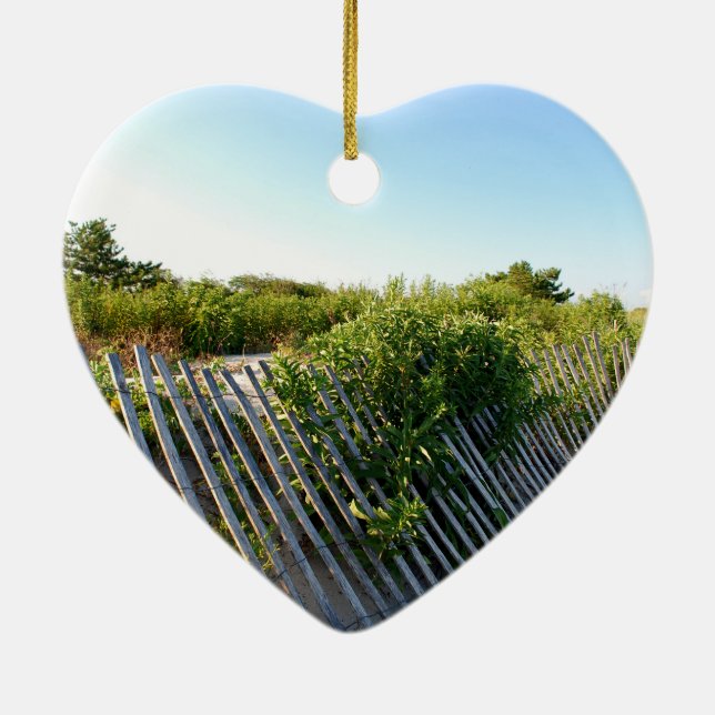 Dunes Ceramic Tree Decoration (Back)