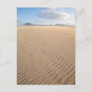 Dunes of Corralejo, Fuerteventura, Canary islands Postcard