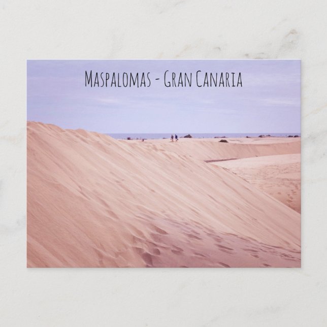 Dunes of Maspalomas, Canary Islands  Postcard (Front)