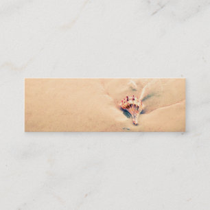 Dunes on the beach mini business card