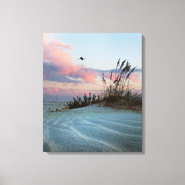 Dunes Sunset Canvas Photo Print (Front)