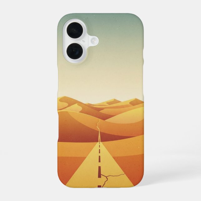 Duneside Road iPhone 16 Case (Back)