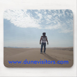 dunevisitor on top of the dunes, w... - Customised Mouse Pad