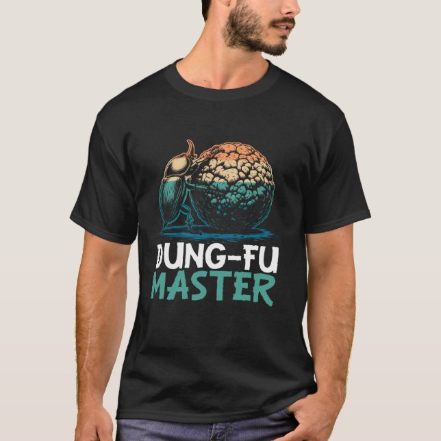 Dung Beetle Insect Lover Entomology Future Entomol T-Shirt (Front)