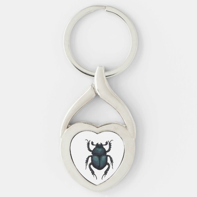 Dung beetle key ring (Front)