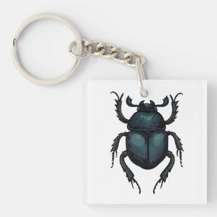 Dung beetle key ring
