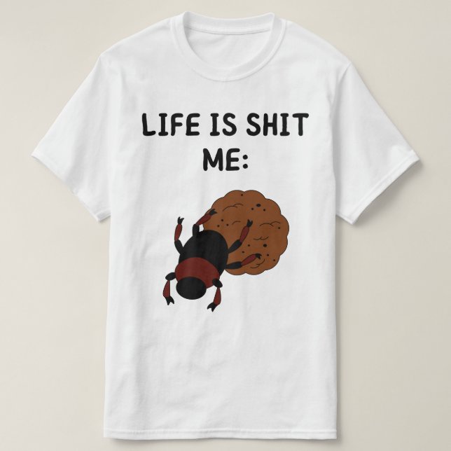  Dung beetle T-Shirt (Design Front)