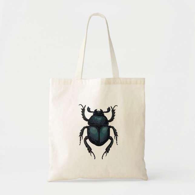 Dung beetle tote bag (Front)