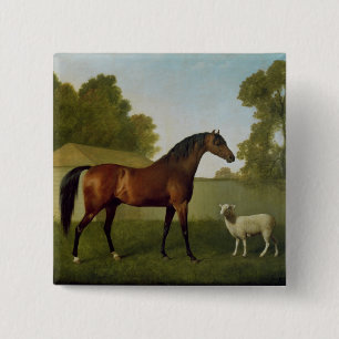 Dungannon, the property of Colonel O'Kelly 15 Cm Square Badge