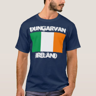 Dungarvan, Ireland with Irish flag T-Shirt