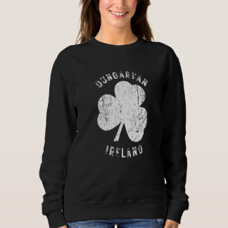 Dungarvan Waterford Ireland Vintage Shamrock Distr Sweatshirt