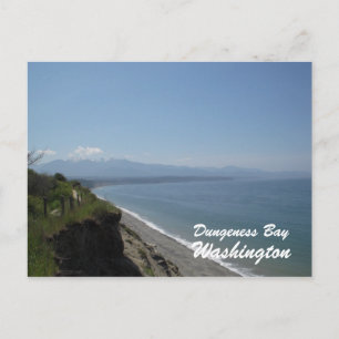 Dungeness Bay, Dungeness Bay, Washington Postcard