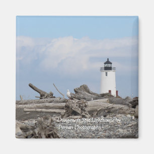 Dungeness Spit Lighthouse Magnet
