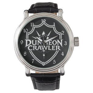 Dungeon Crawler Black And White Watch