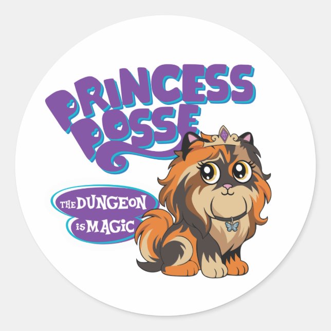 Dungeon Crawler Carl Princess Donut Posse Classic Round Sticker (Front)