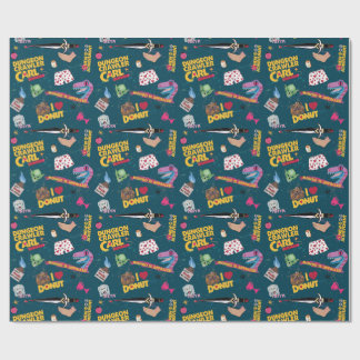 Dungeon Crawler Carl Wrapping Paper Blue