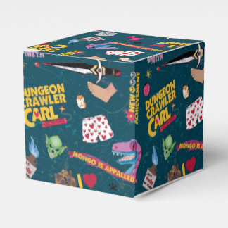 Dungeon Crawler Carl Wrapping Paper Blue Favour Box