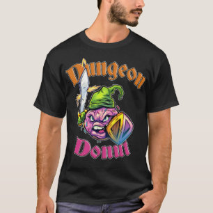 Dungeon Doughnut funny dessert T-Shirt
